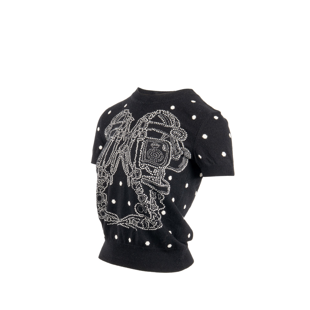 HERMES 26S SHORT SLEEVE SWEATER 547