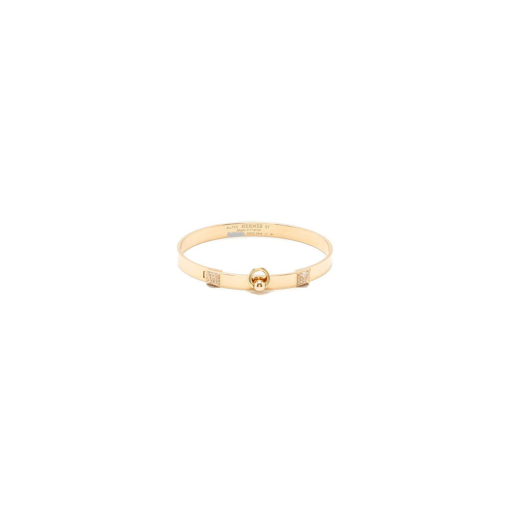 Hermes store gold bangle