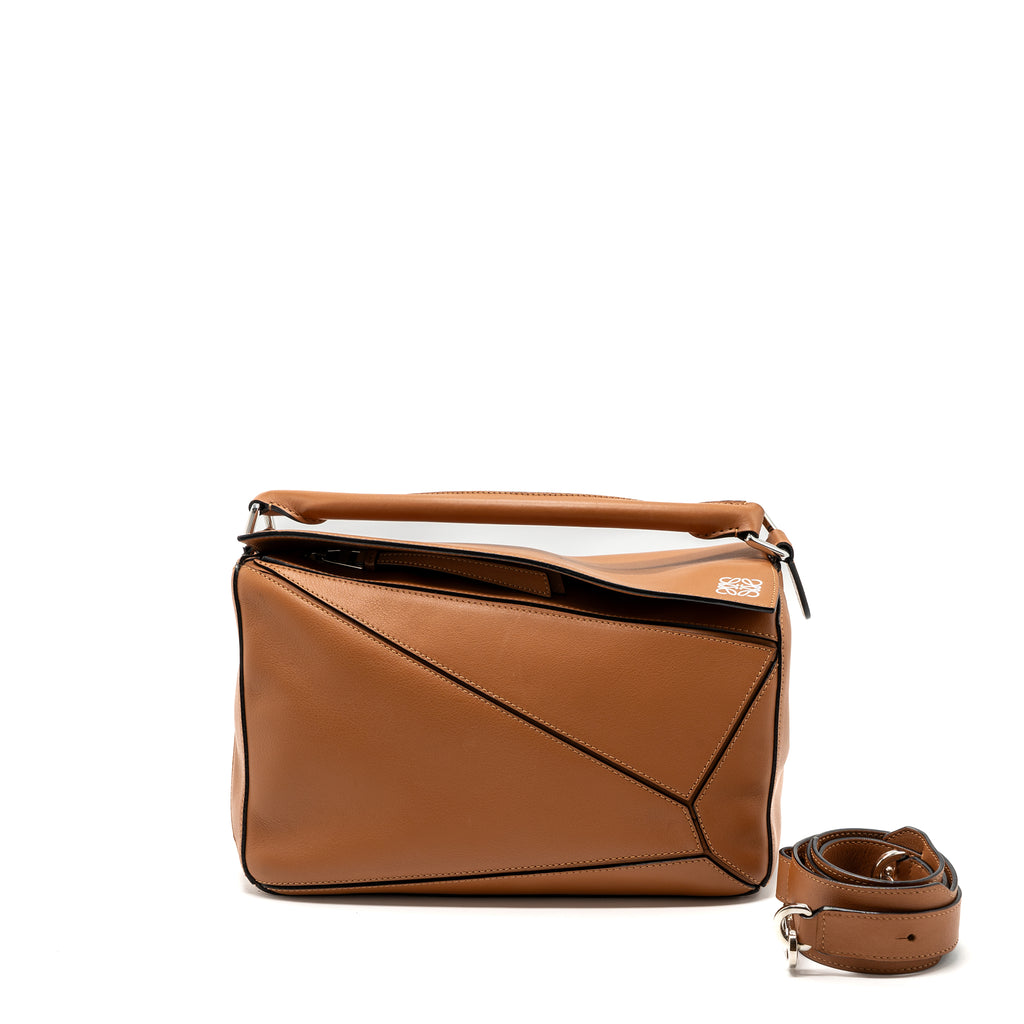 Loewe puzzle tan outlet small