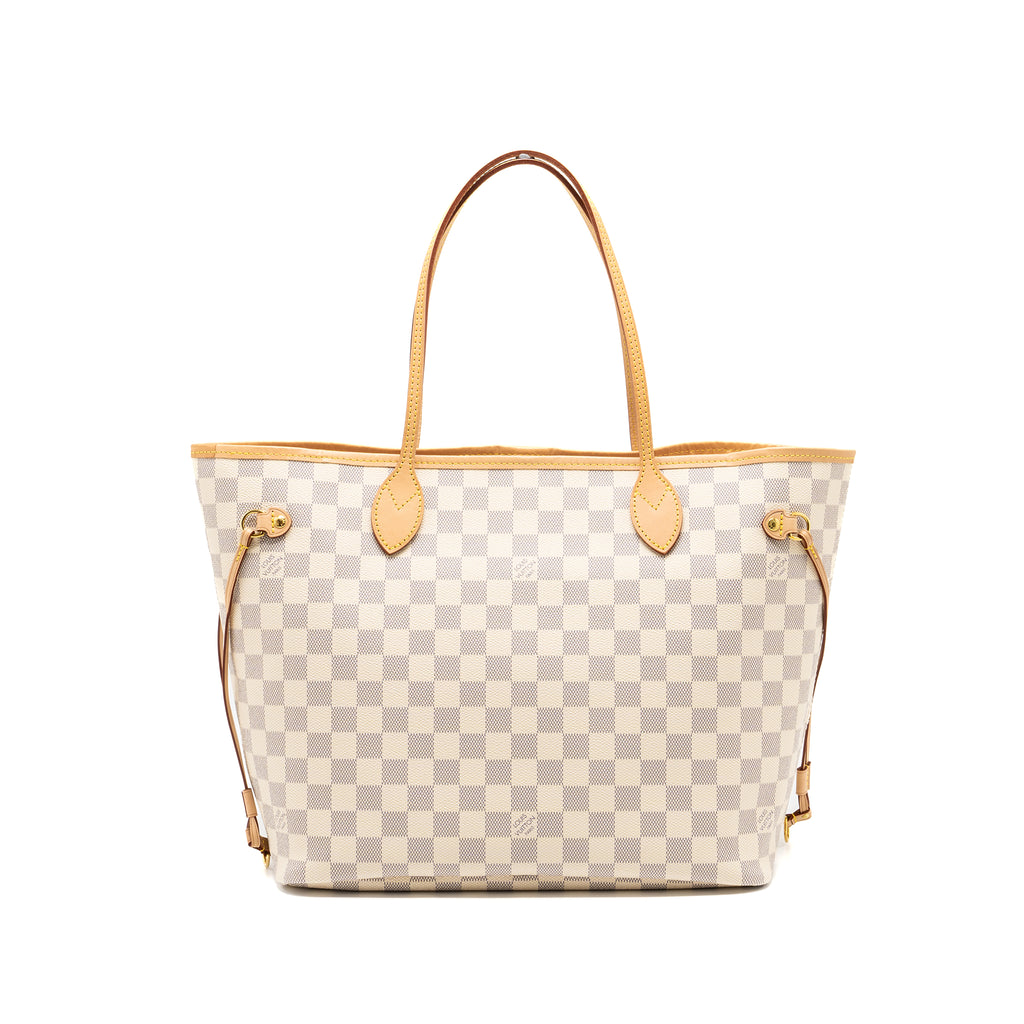 Louis Vuitton Damier Azur Canvas Neverfull MM Bag Louis Vuitton