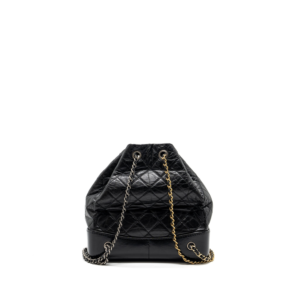 Chanel backpack gabrielle online black