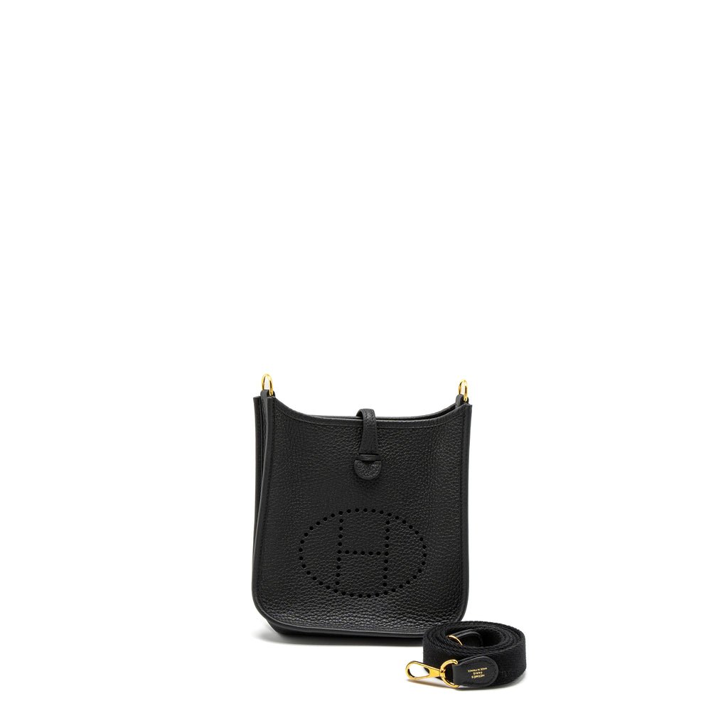 Hermes evelyne hot sale mini black