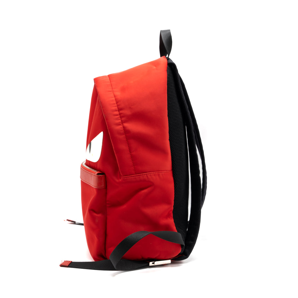 Red deals fendi backpack