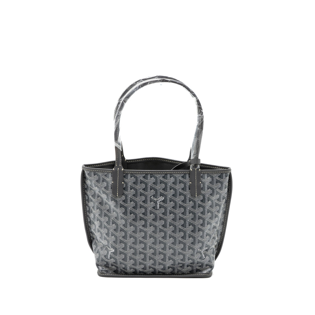 Anjou leather tote Goyard Grey in Leather - 35016957