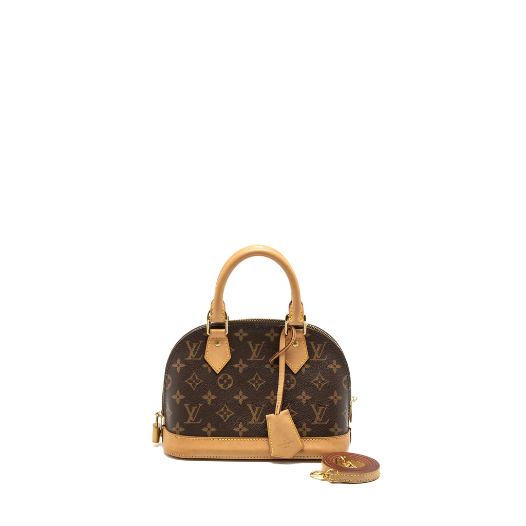 Louis Vuitton Alma Bb Brown Monogram