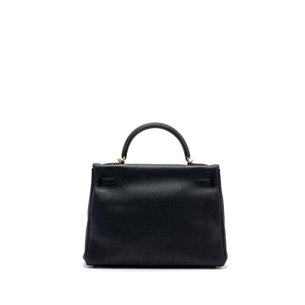 Hermes kelly 32 togo black GHW stamp A