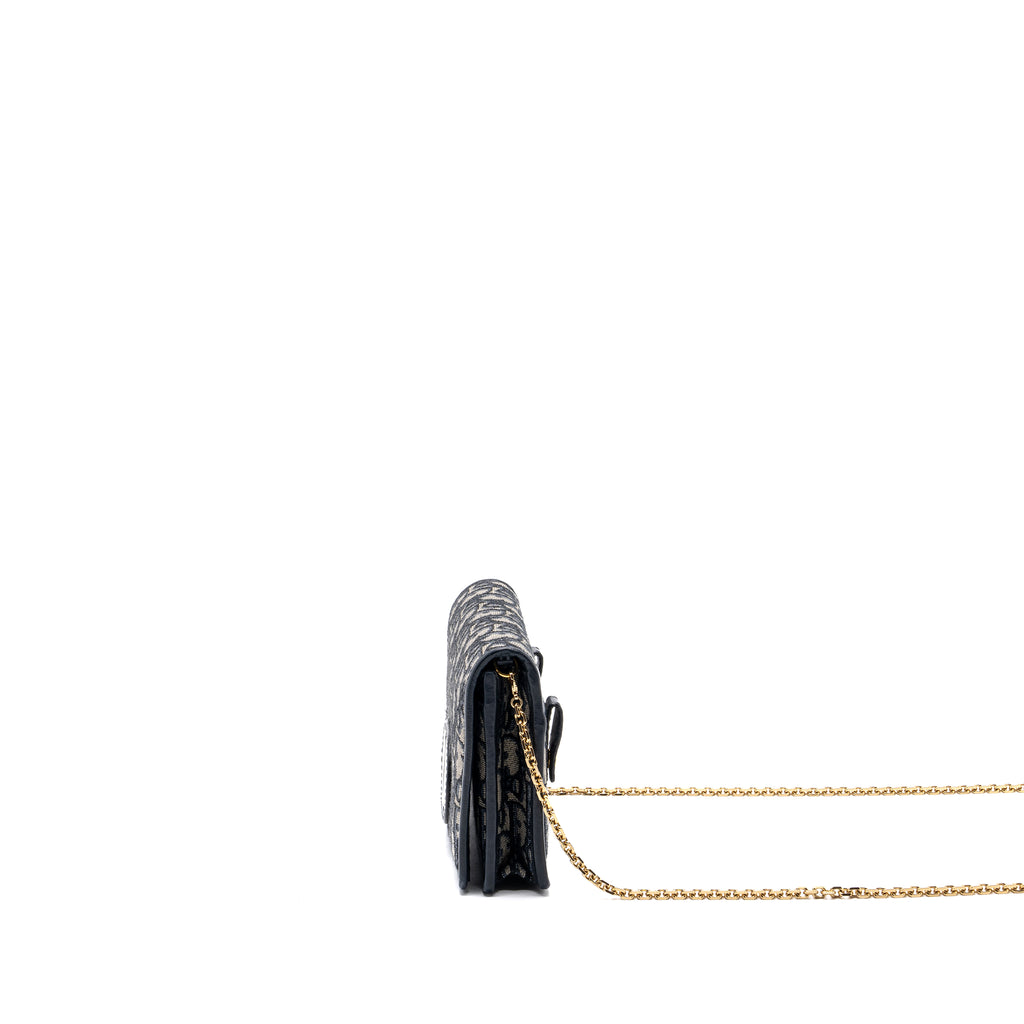 Dior Blue Oblique 2-in-1 30 Montaigne Pouch – Jadore Couture