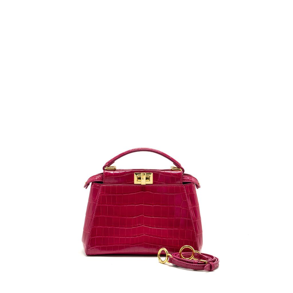 Fendi crocodile bag best sale