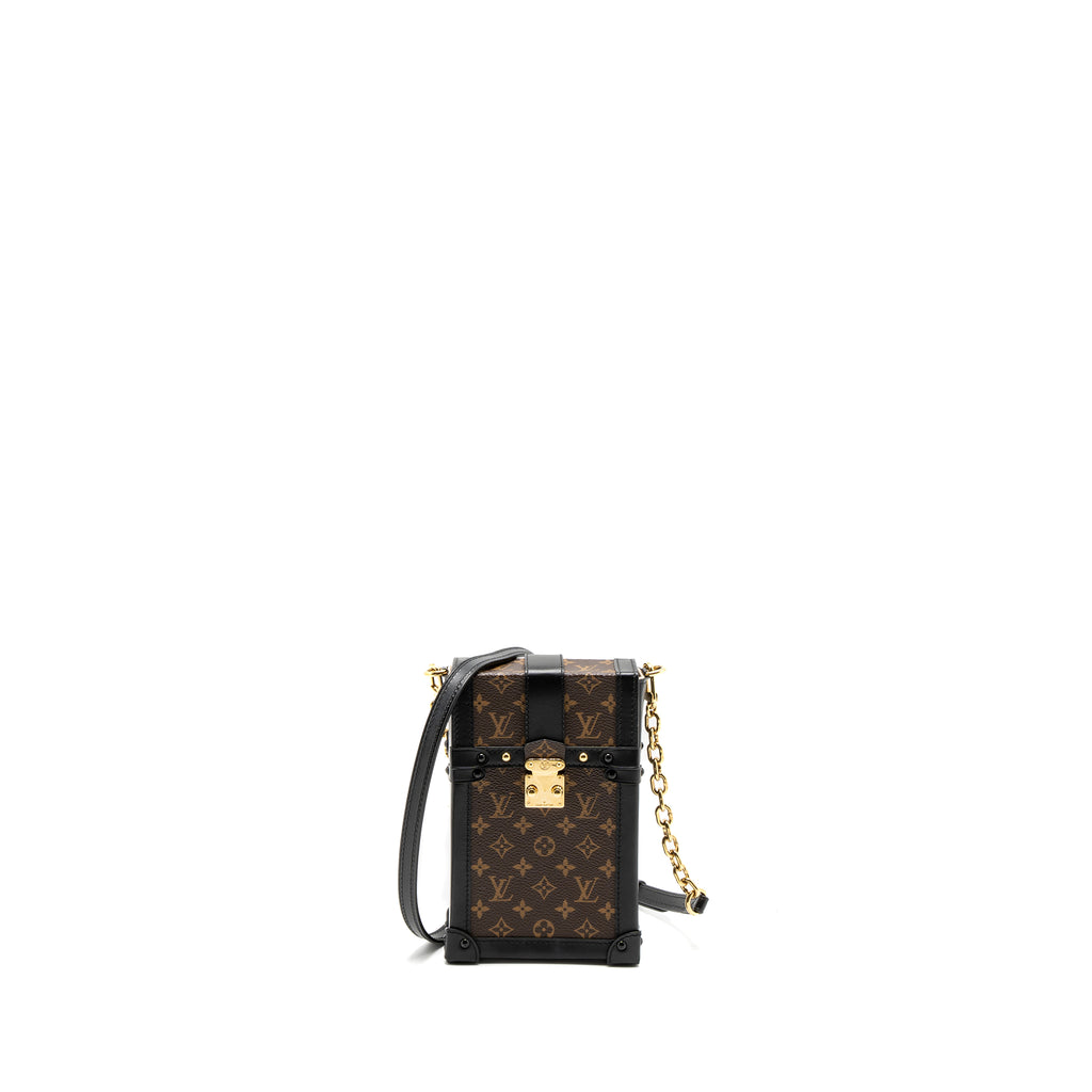 Louis Vuitton Monogram Vertical Box Trunk - Brown Messenger Bags