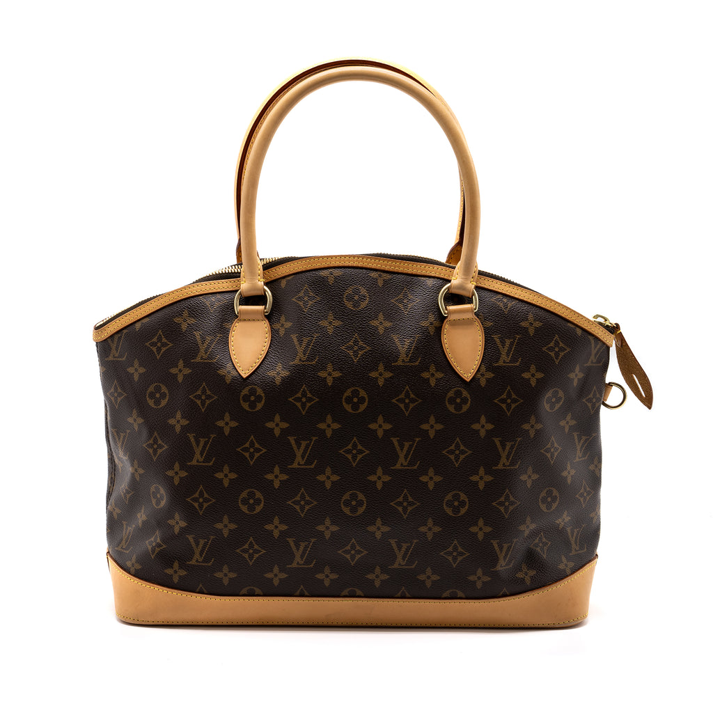 Louis Vuitton Lockit Vertical PM Monogram Canvas Tote Bag