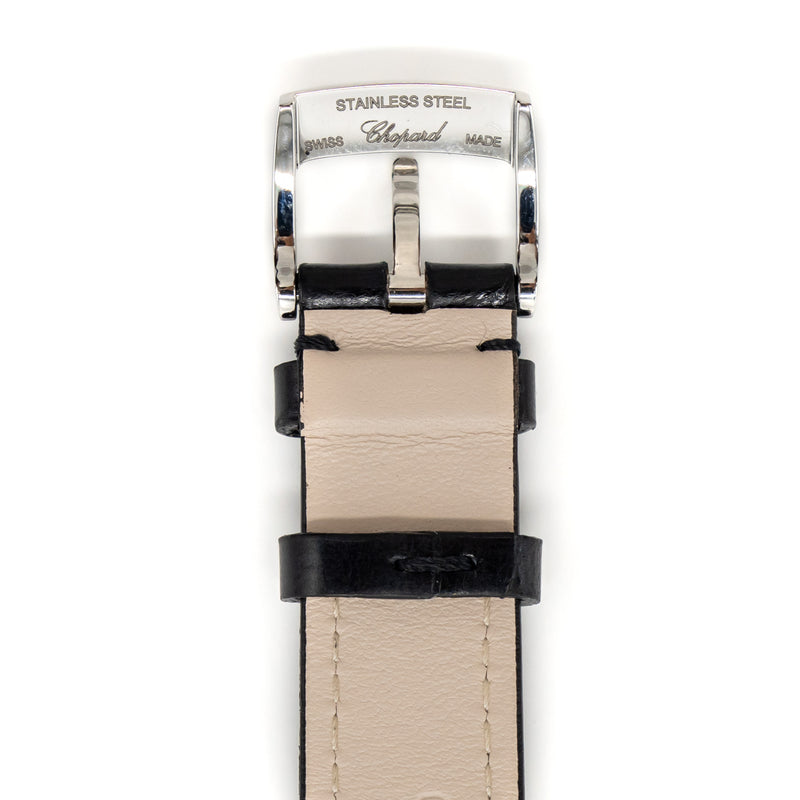 Chopard Happy Sport 30mm automatic rose gold/ steel with diamonds model : 278573-6013