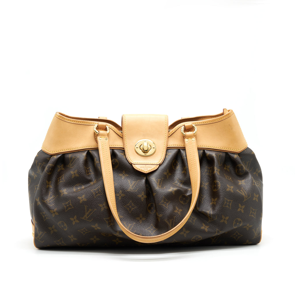 Same style bag, different sizes. The Louis Vuitton Boetie MM anf GM. #