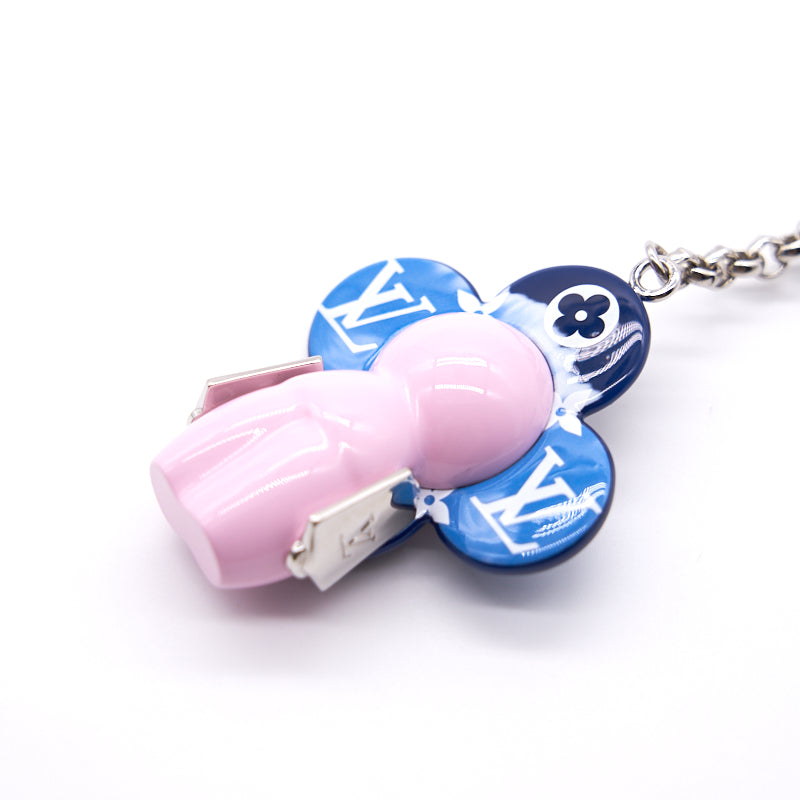 Louis Vuitton Blue and Pink Resin Escale Vivienne Key Holder and Bag C –  Caroline's Fashion Luxuries