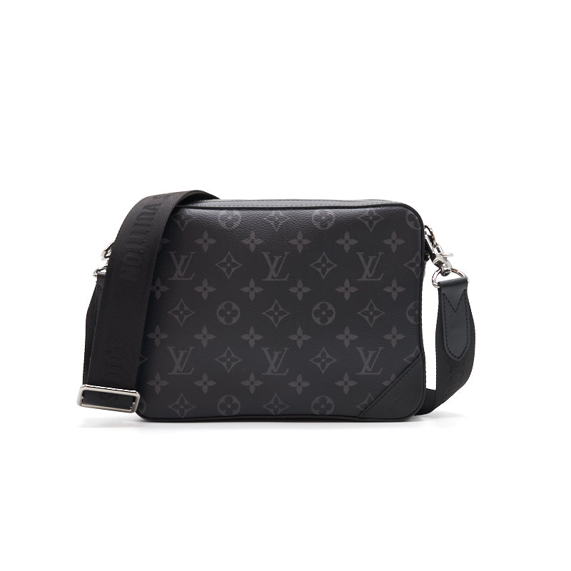 Louis Vuitton, Bags, Louis Vuitton Trio Messenger Reverse Eclipse Lv  Monogram Shoulder Crossbody Bag
