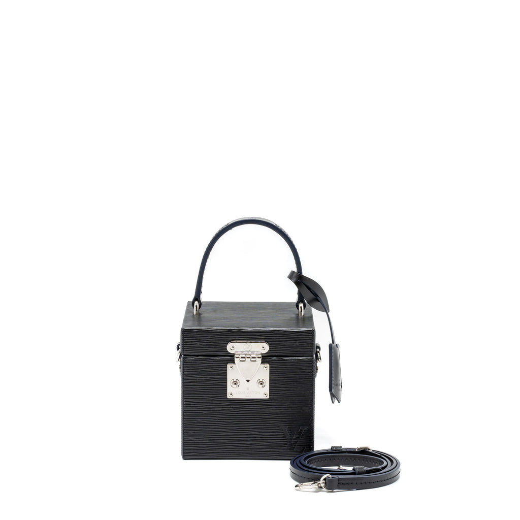 Louis Vuitton Black Epi Leather Bleecker Box Bag Louis Vuitton
