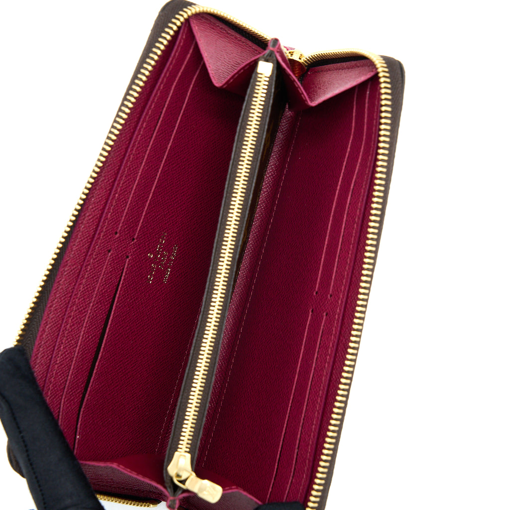 Louis Vuitton, Bags, Louis Vuitton Clemence Wallet Monogram Fuchsia New