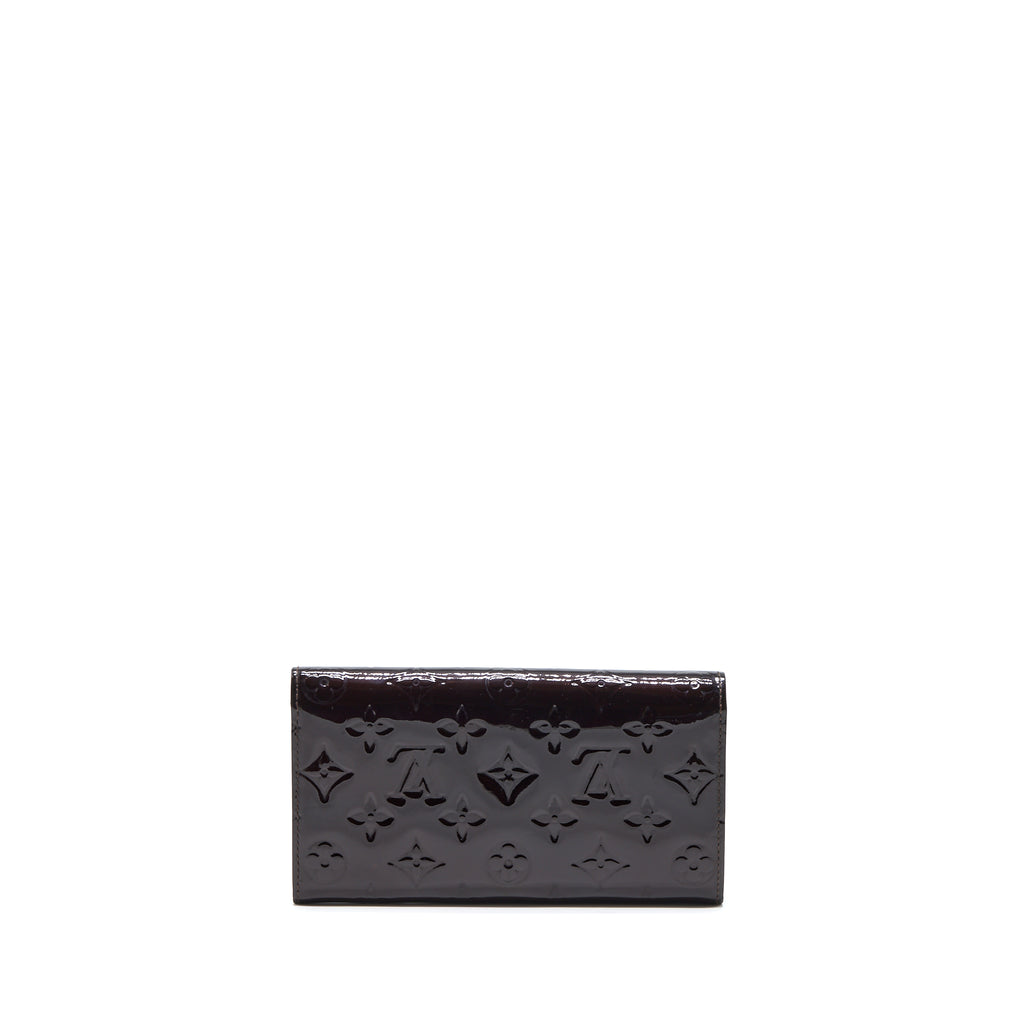 Louis Vuitton Varnish Sarah store Long Wallet