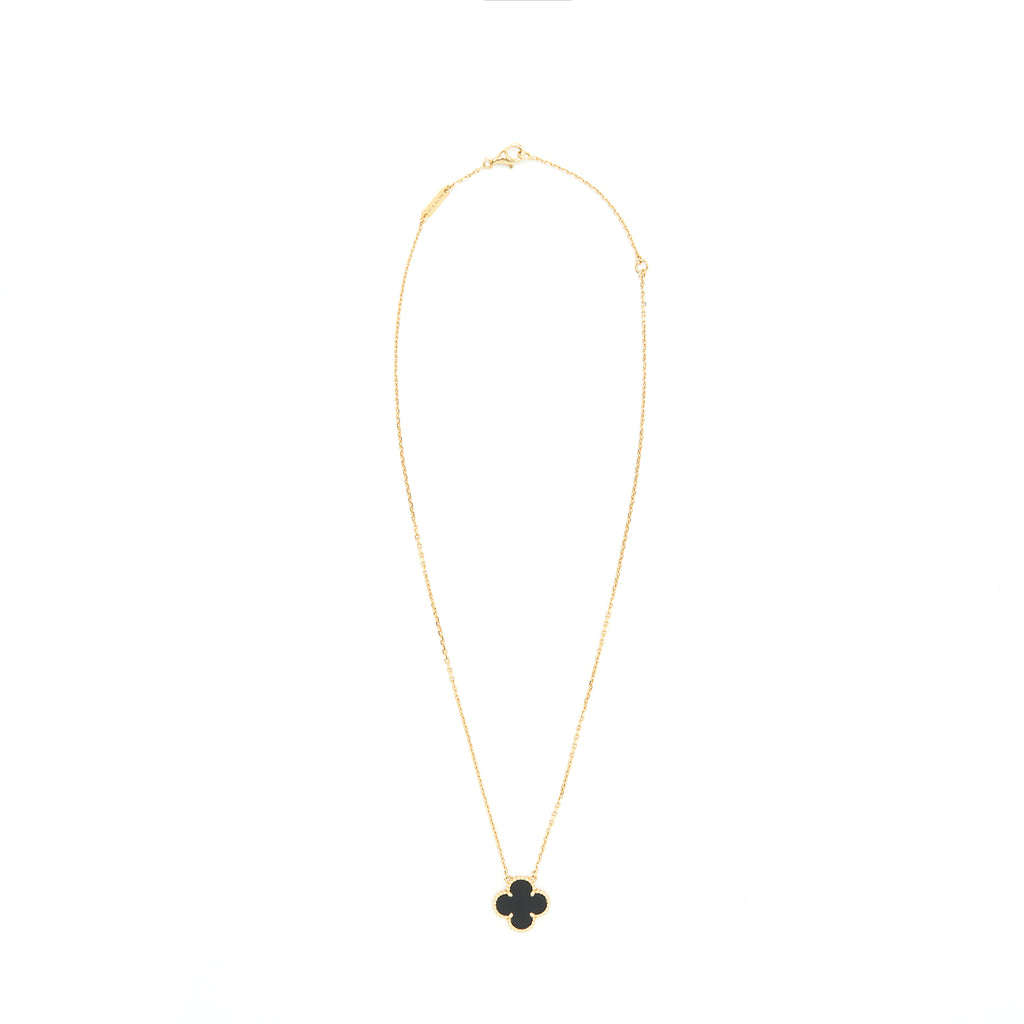 Van Cleef Arpels Sweet Alhambra Pendant Yellow Gold