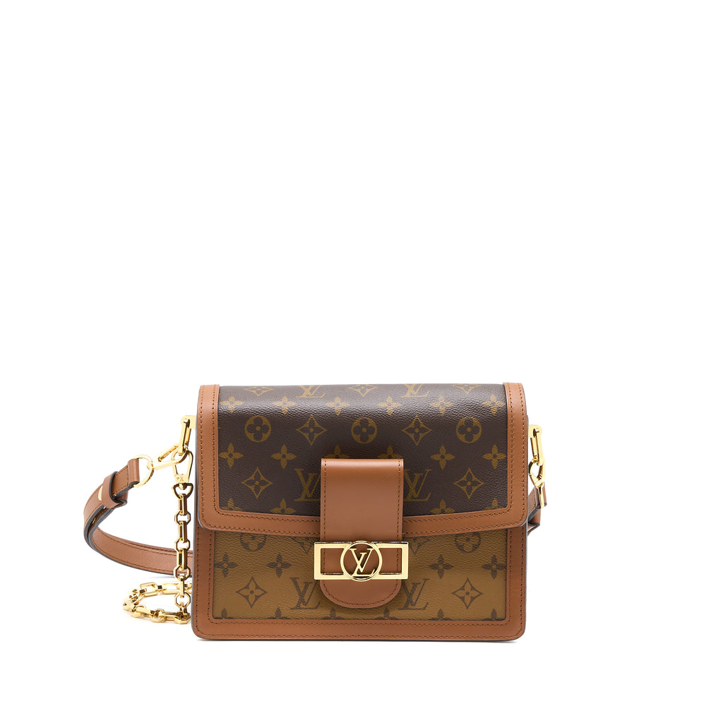 Louis Vuitton Dauphine MM Monogram Canvas GHW