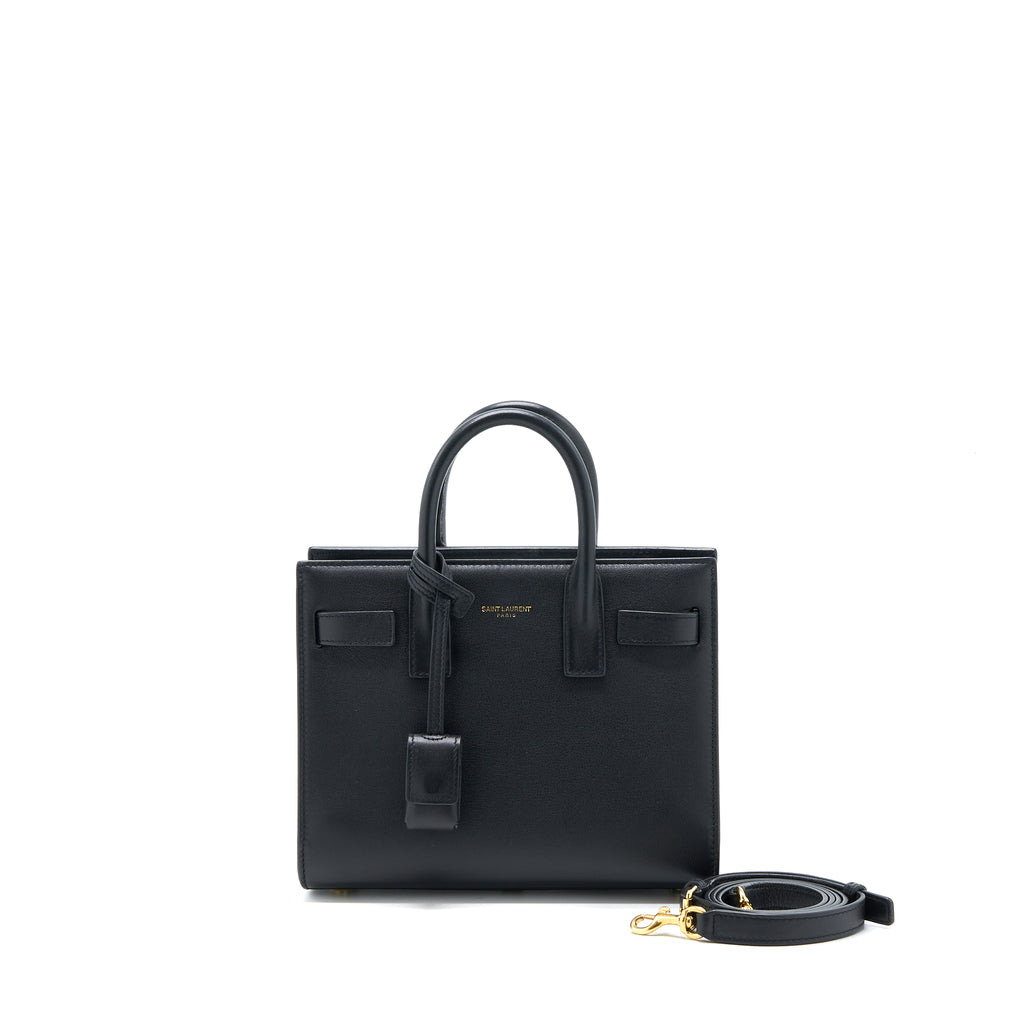 SAC DE JOUR NANO IN SMOOTH LEATHER, Saint Laurent