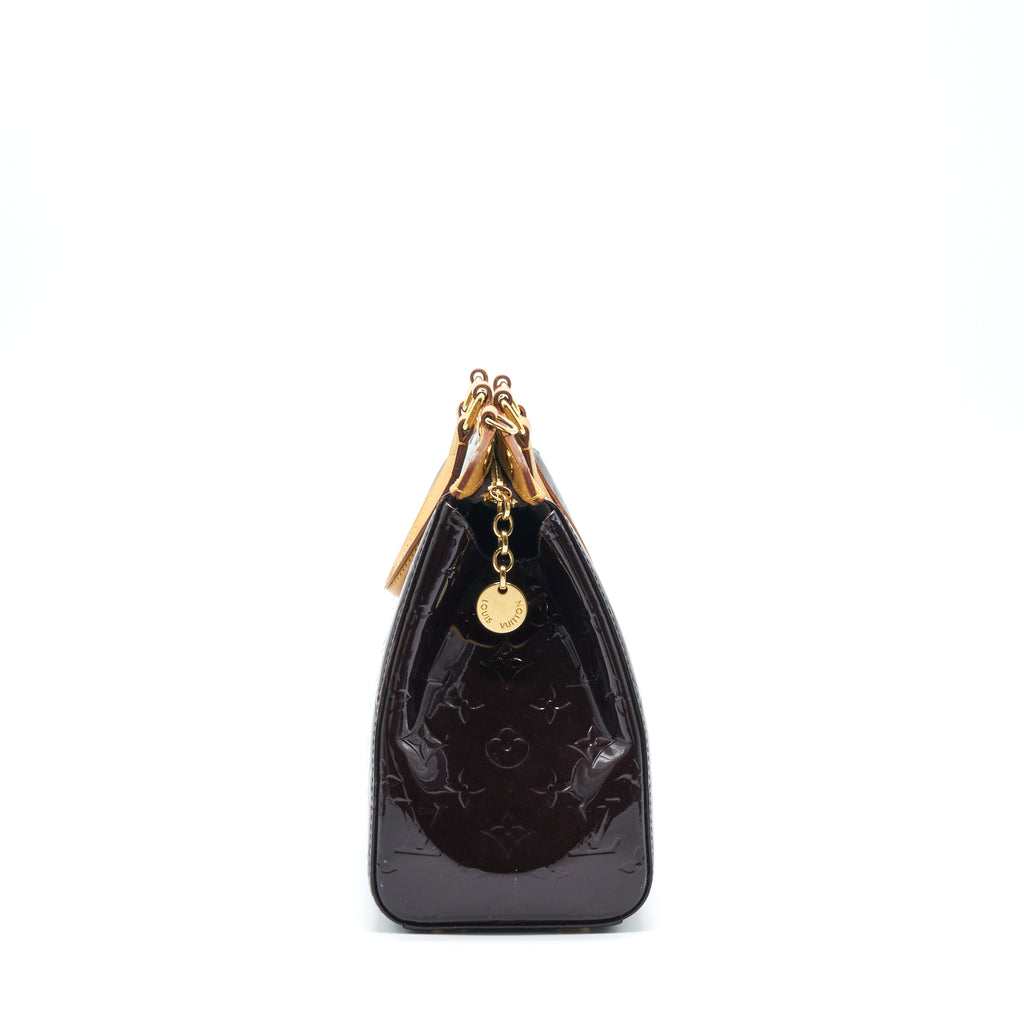 Louis Vuitton Monogram Vernis Brentwood Amarante tote bag