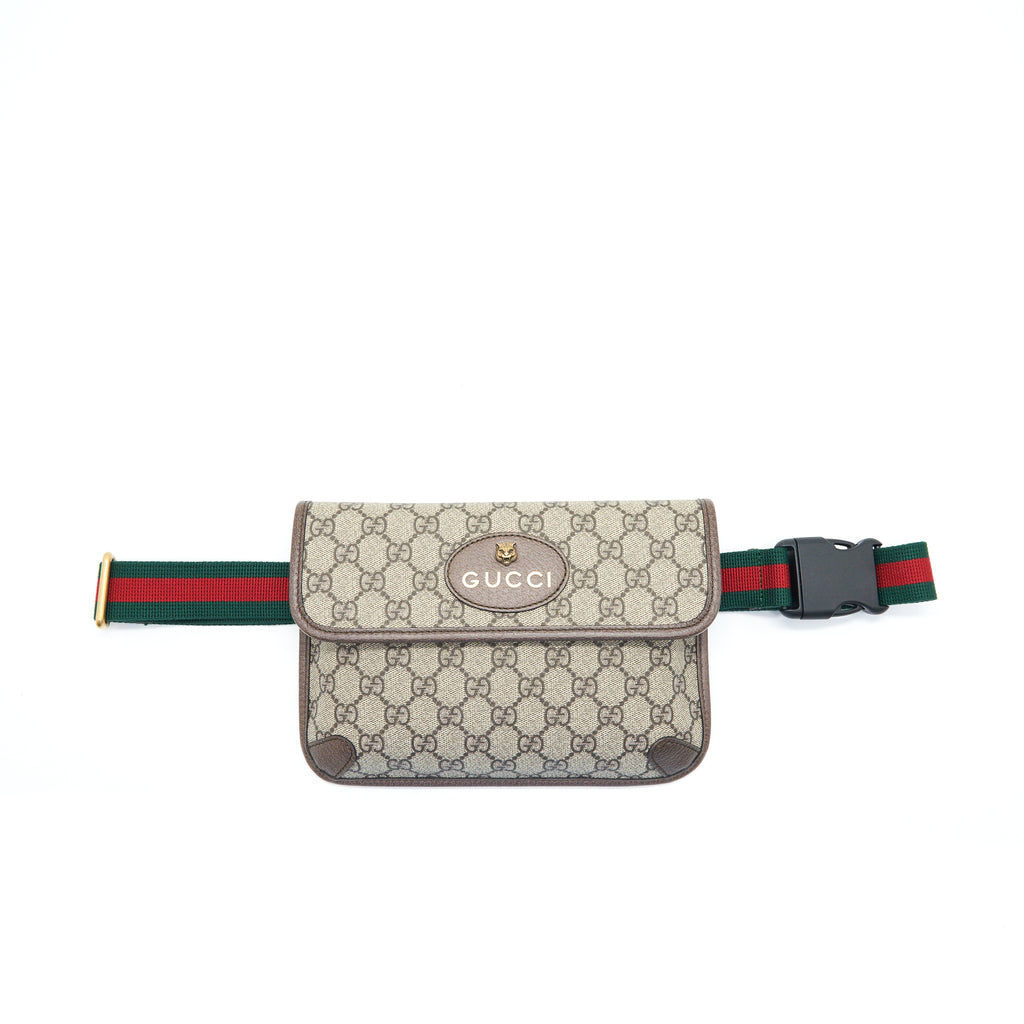 Gucci vintage discount canvas belt bag