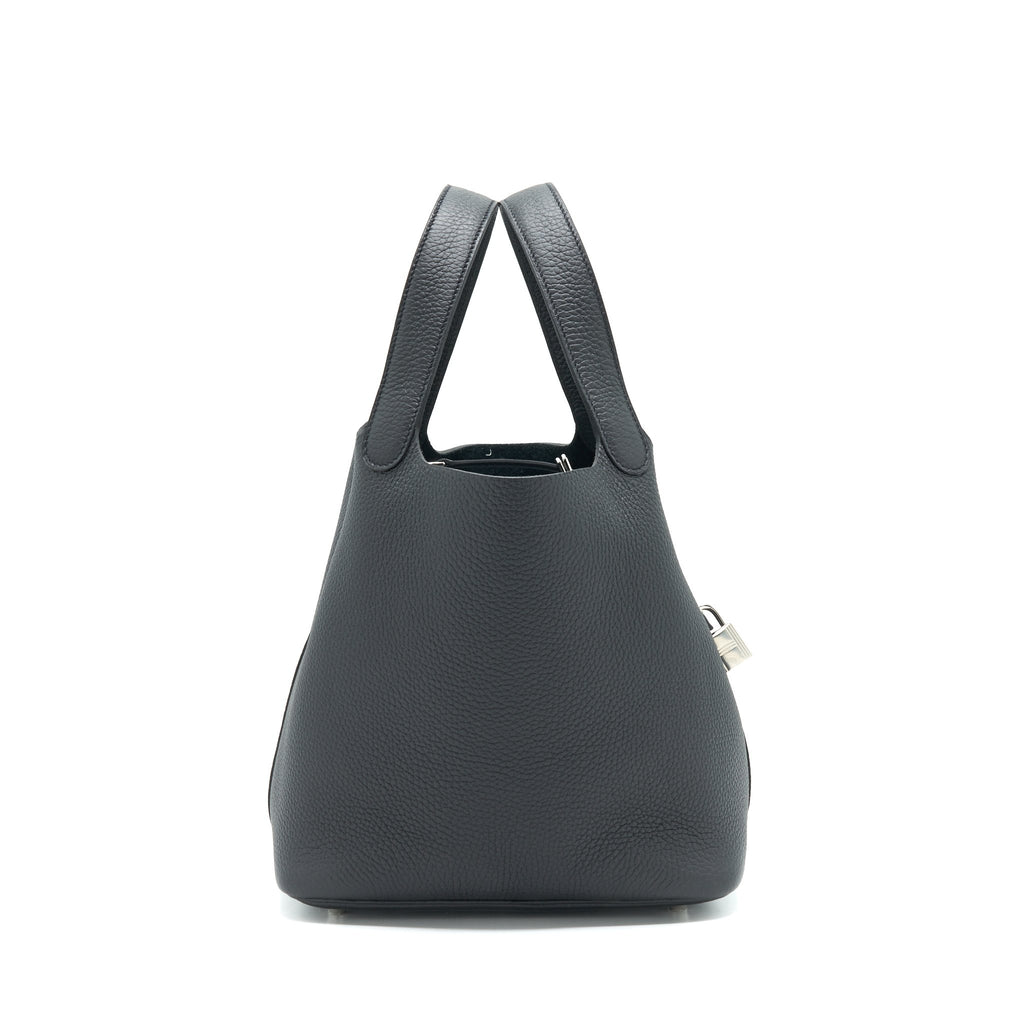 HERMES ハンドバッグ picotin22-sv-w-blk tas handbag Hermes Picotin 22 Black Ghw Stamp W Handbag