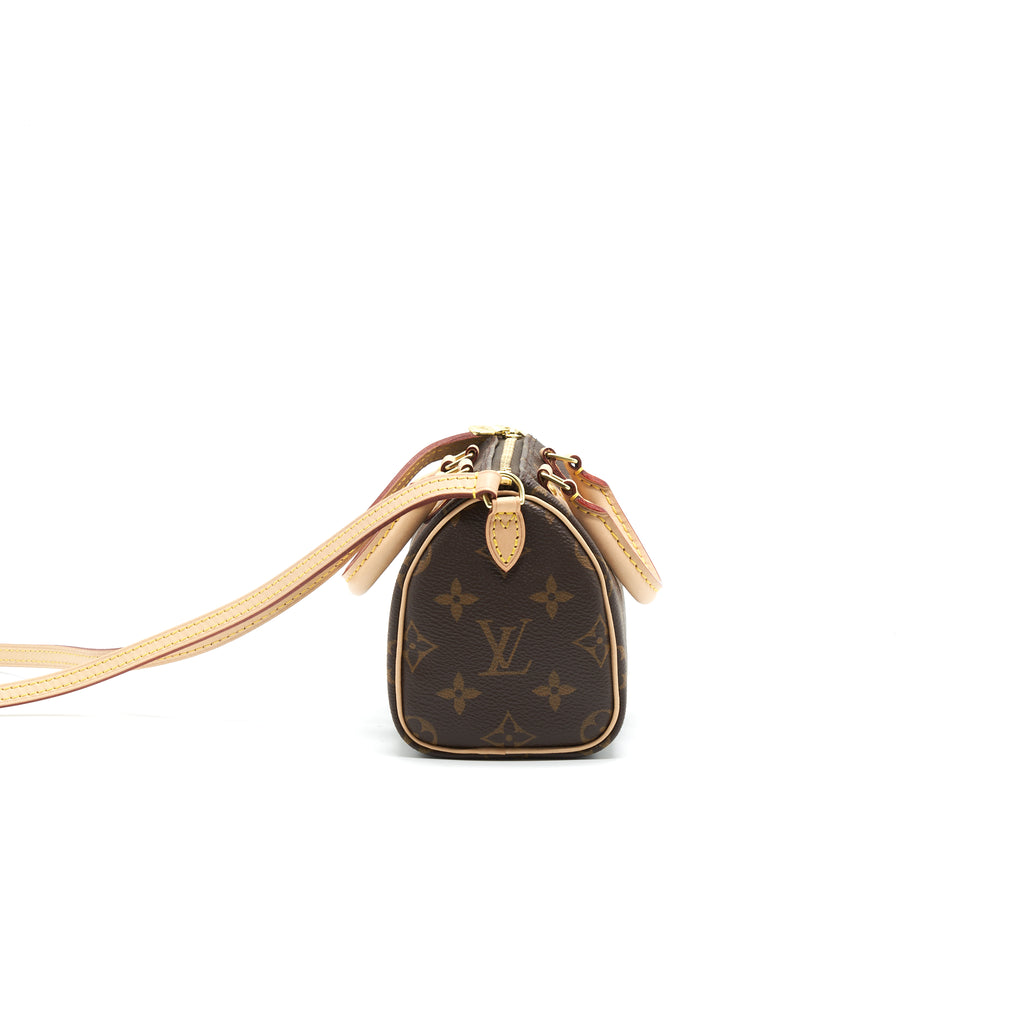 Speedy Nano Bag Bicolour Monogram Empreinte Leather - Wallets and