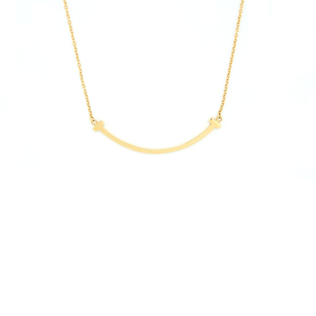 Tiffany smile deals necklace dupe