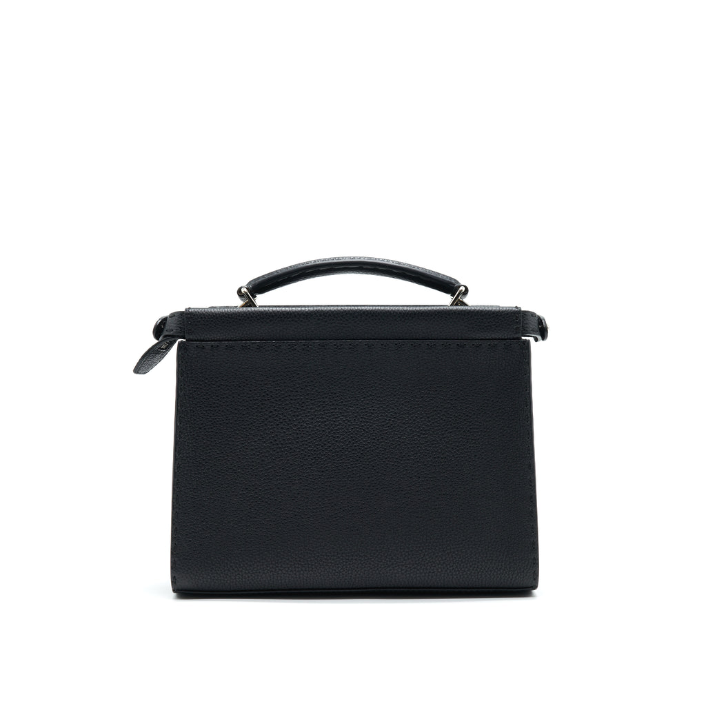 Fendi Peekaboo Iconic Fit Mini Black with SHW