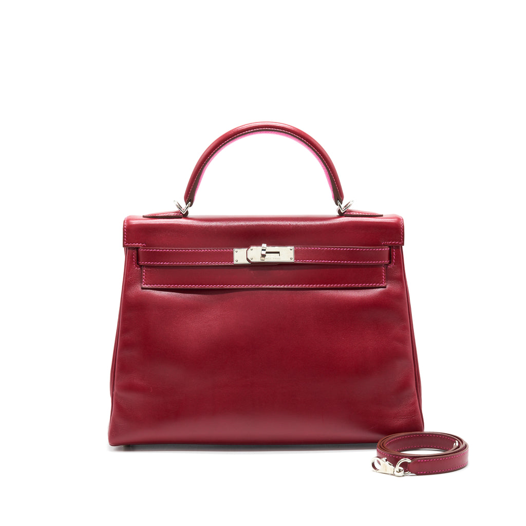 Red hermes kelly hot sale