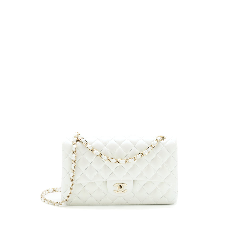 Chanel best sale white iridescent