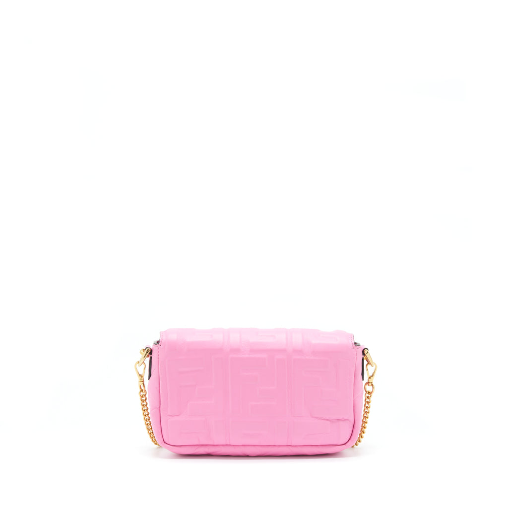 Baguette Mini Leather Pink