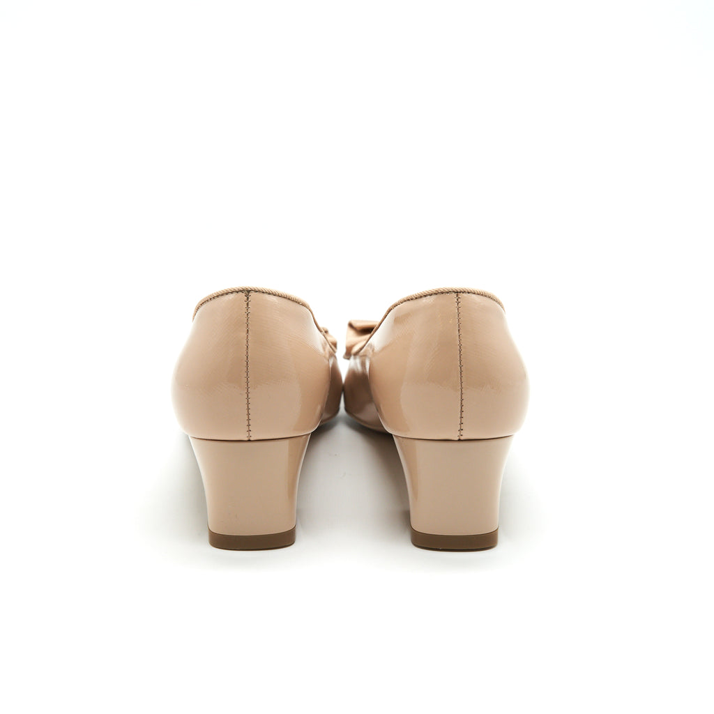 SALVATORE FERRAGAMO MY MUSE NUDE 4cm SIZE36