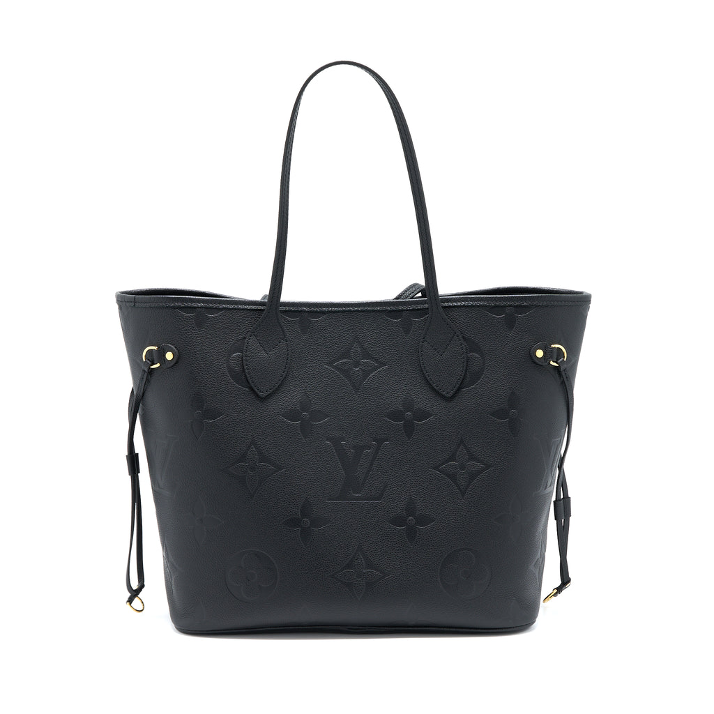 Louis Vuitton Neverfull MM (Without Pouch) Monogram Empriente Black