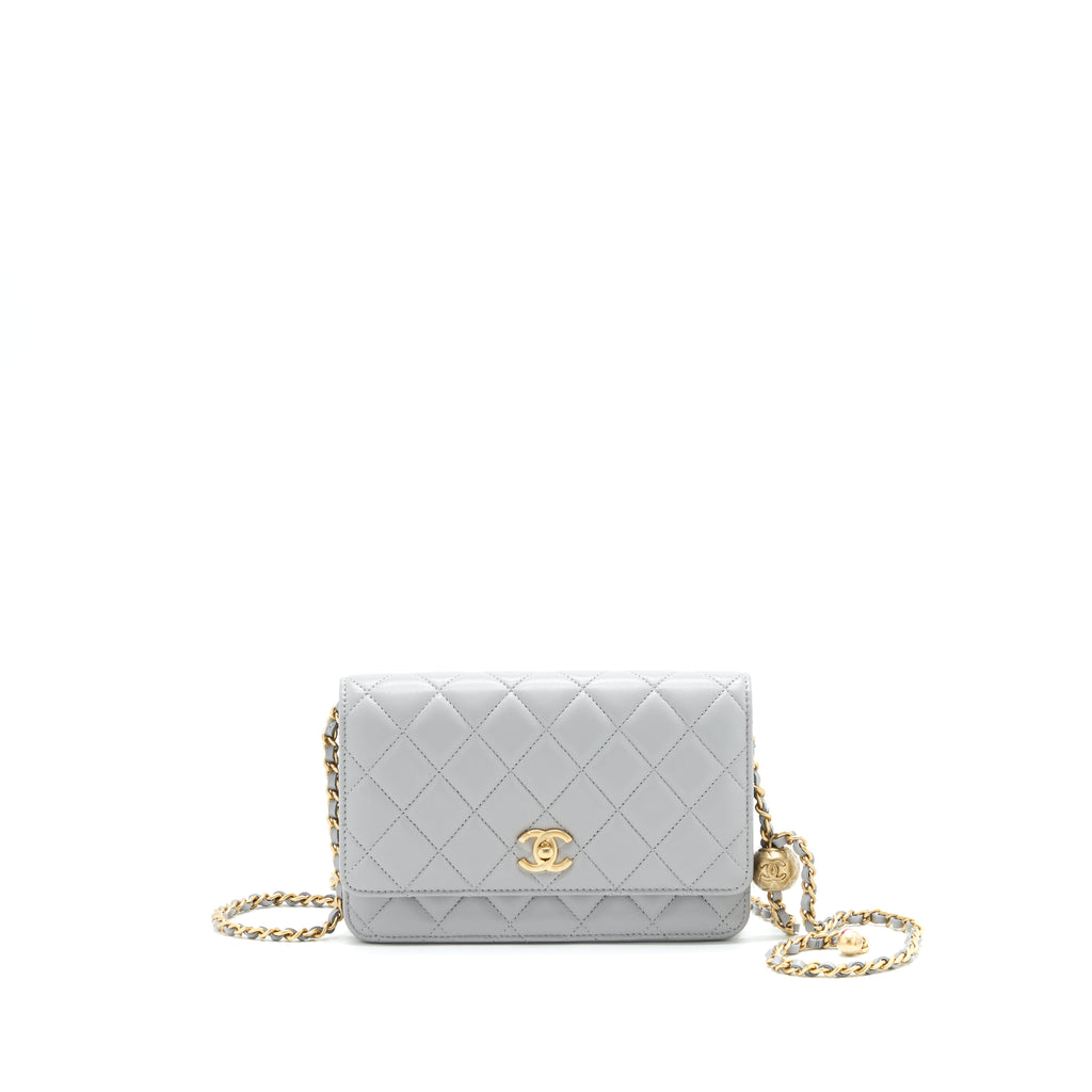 Chanel discount woc grey