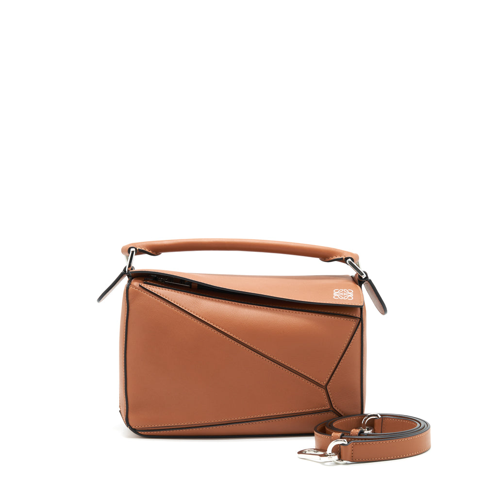 Puzzle small 2025 bag tan