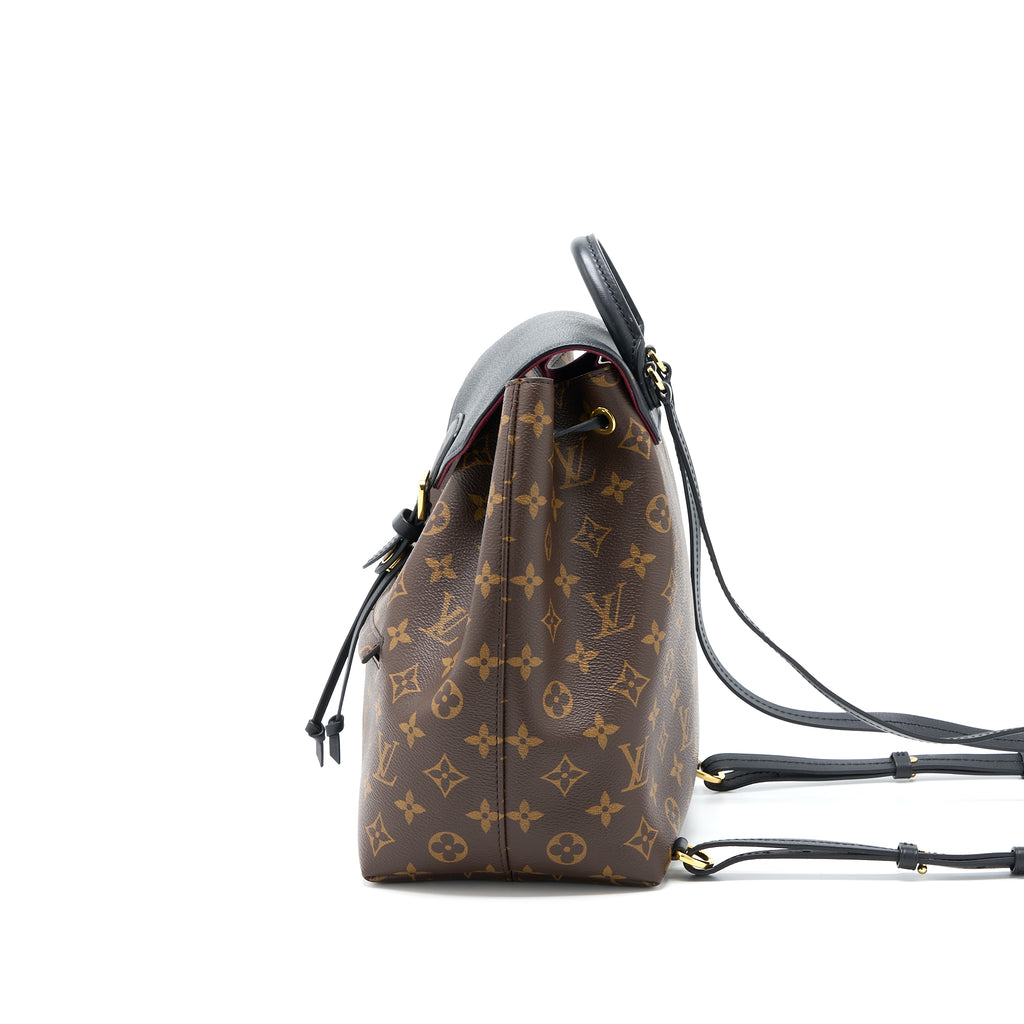 DISCONTINUED Louis Vuitton PALK Backpack Monogram Macassar Brown