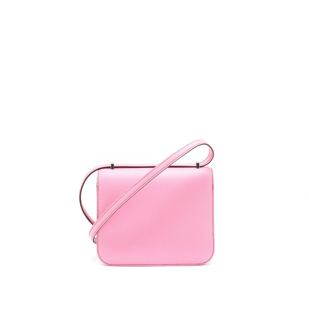 Hermes Mini Constance 5P Bubblegum Pink Epsom SHW Stamp Y