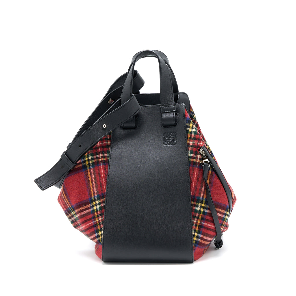 Red tartan bag hot sale