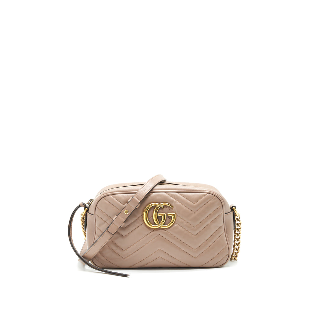 Gucci marmont store beige bag