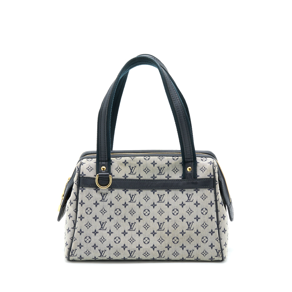 Louis Vuitton Josephine PM Monogram Mini Lin Canvas GHW