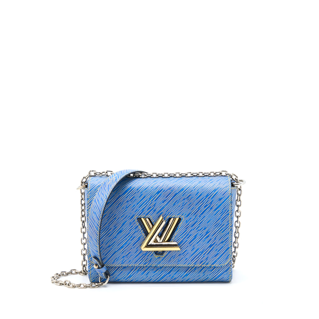 Louis Vuitton - Twist Epi Leather Chain Wallet Denim