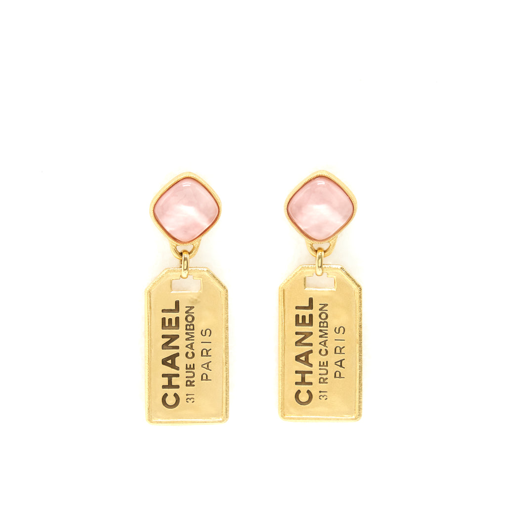 Chanel 31 rue cambon earrings sales