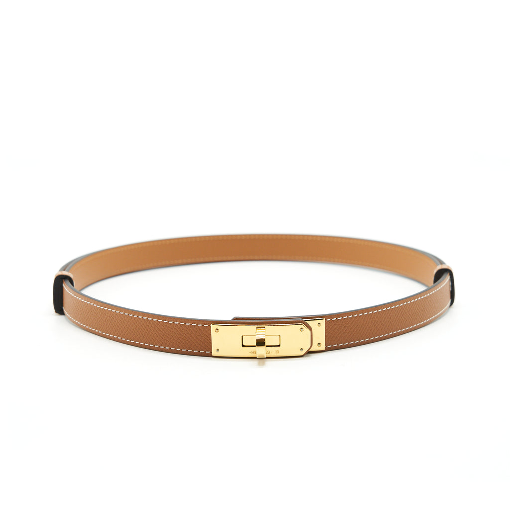 *NWT* HERMES Kelly 18 Belt - Gold on gold Kelly 18 belt | Hermès USA main image 3