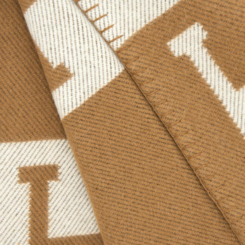 Louis Vuitton 2019 Catogram Classic Throw Blanket Brown 2019