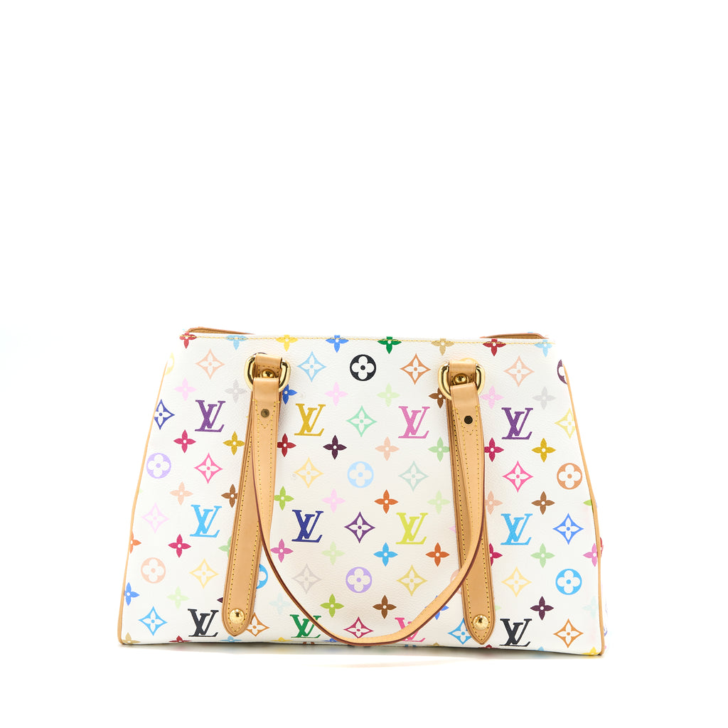 Louis Vuitton, Bags, Louis Vuitton Aurelia Gm White Multicolor Bag