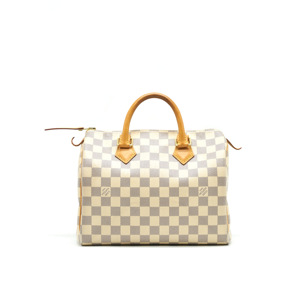 Louis Vuitton Speedy 25 Damier Azur Handbag