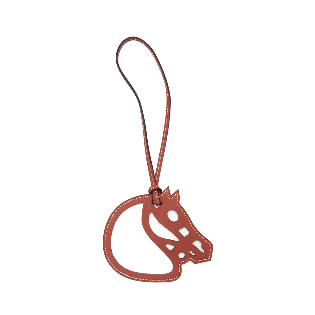 Hermes leather horse bag on sale charm