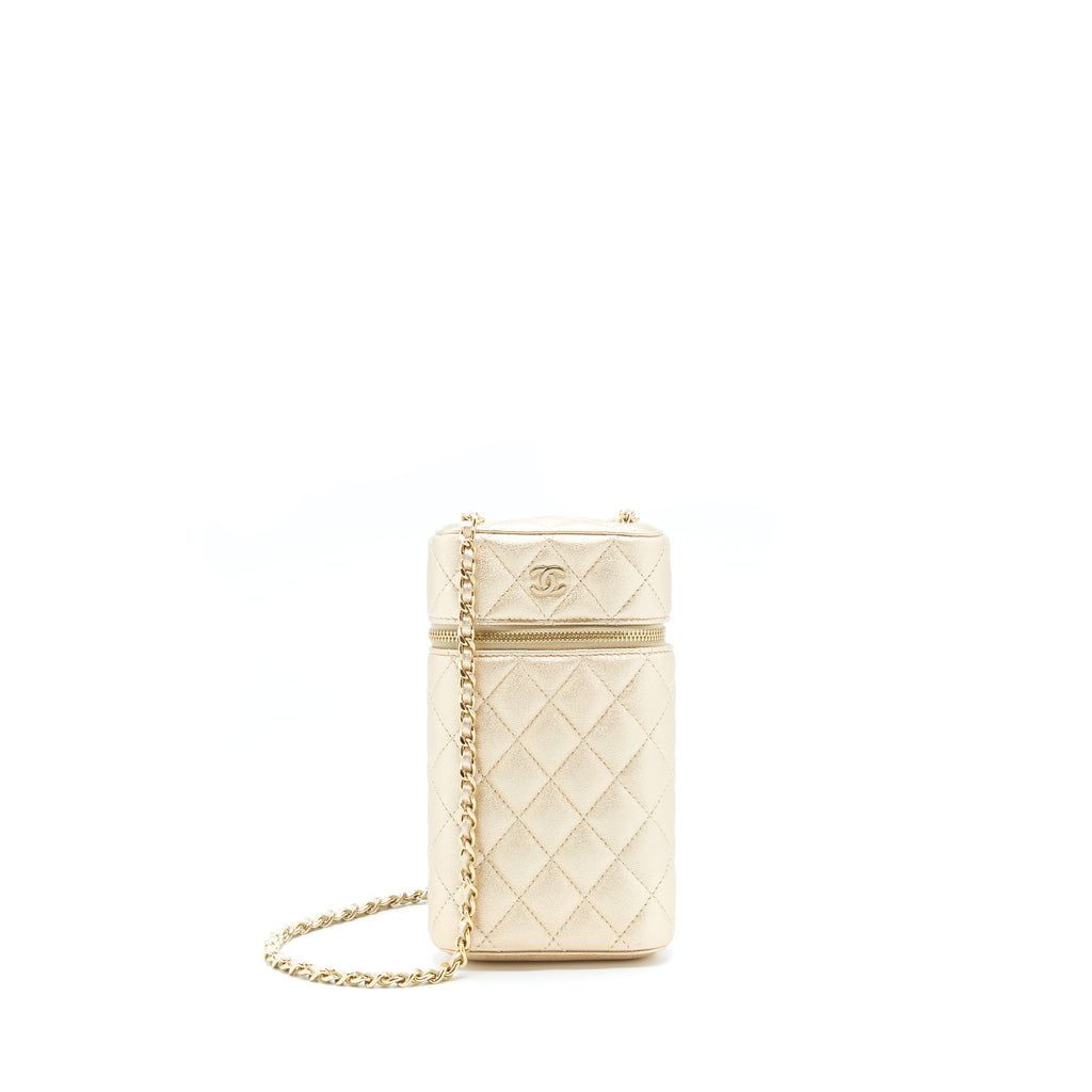 Chanel vanity best sale phone holder